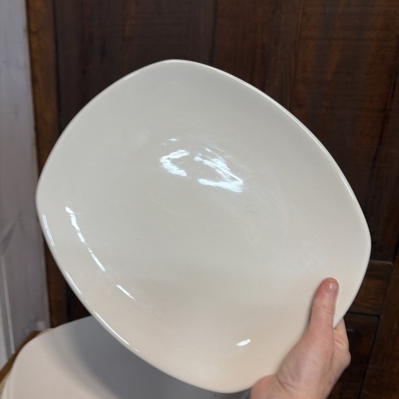 Restaurant Stoneware White Plates Platters BII 3 Set Of 6 - Picture 2 of 8